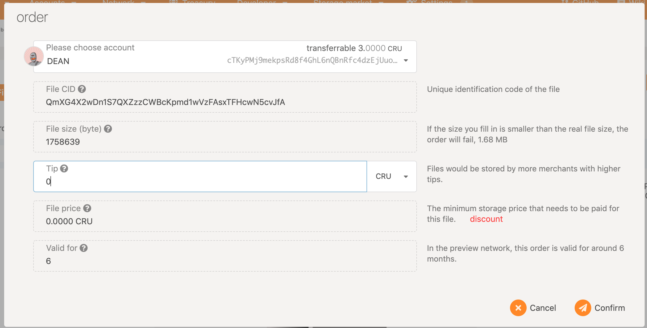 userOrder